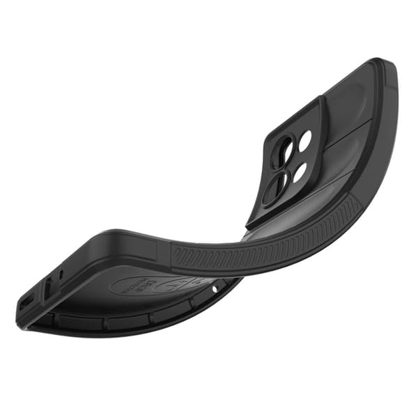 Mjukt greppformat Motorola Edge 50 skal - Vit Vit