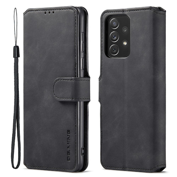 DG.MING Samsung Galaxy A73 retro etui - Sort Black