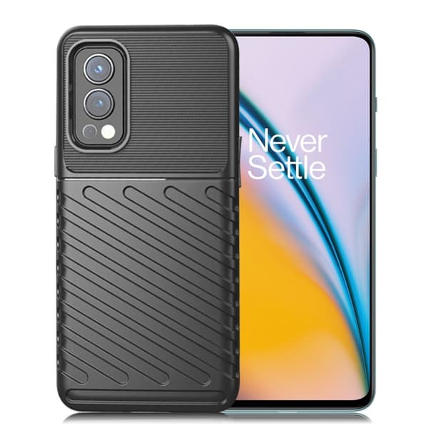 Thunder OnePlus Nord 2 5G Suojakotelo - Musta Black