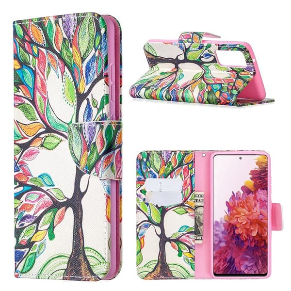 Wonderland Samsung Galaxy S20 FE 5G / S20 Fe Flippetui - Life Tre Multicolor