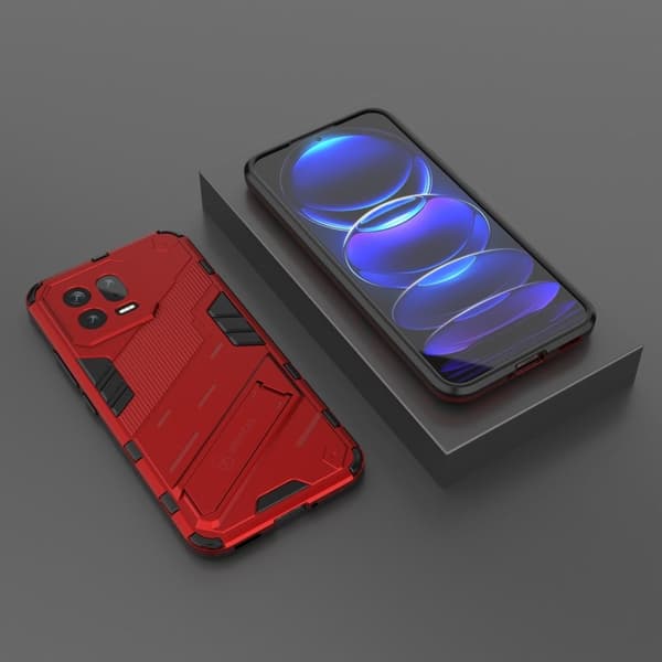 Iskunkestävä hybridikotelo Xiaomi 13 - Punainen Red
