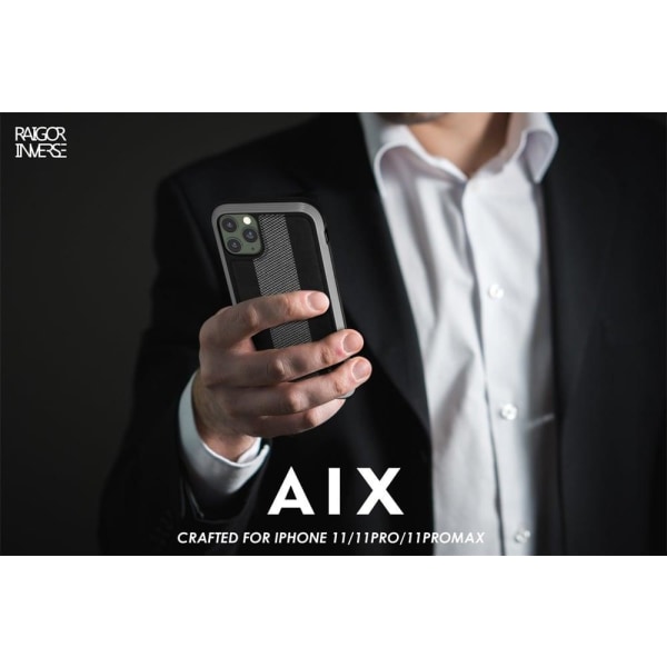 Raigor Inverse AIX-cover til iPhone 11 Pro - Sort Black