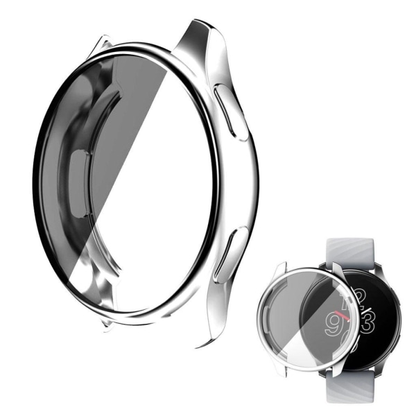 HAT PRINCE gennemsigtigt cover til OnePlus Watch Silver grey