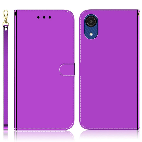 Mirror Samsung Galaxy A03 Core Flippetui - Lilla Purple
