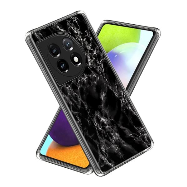 Deco OnePlus Ace 3 skal - Marmorstruktur Svart