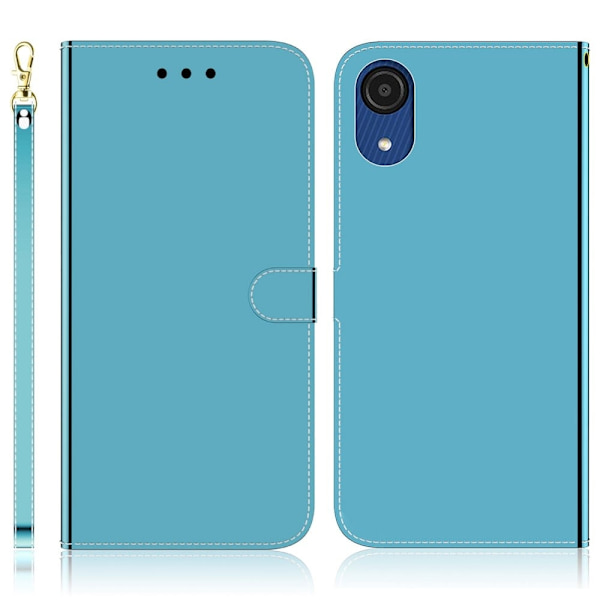 Mirror Samsung Galaxy A03 Core Flippetui - Blå Blue
