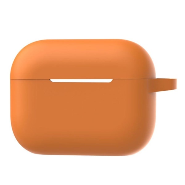 AirPods Pro 2 silicone case with ring buckle - Orange Orange