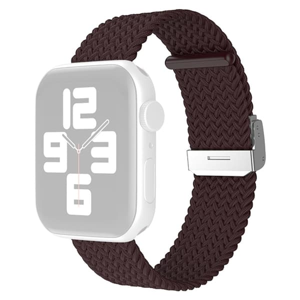 Apple Watch (41mm) viileä nylonkellohihna - Viininpunainen Red