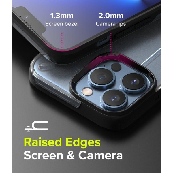 RINGKE UX - iPhone 13 Pro Max - Mat Klar Transparent