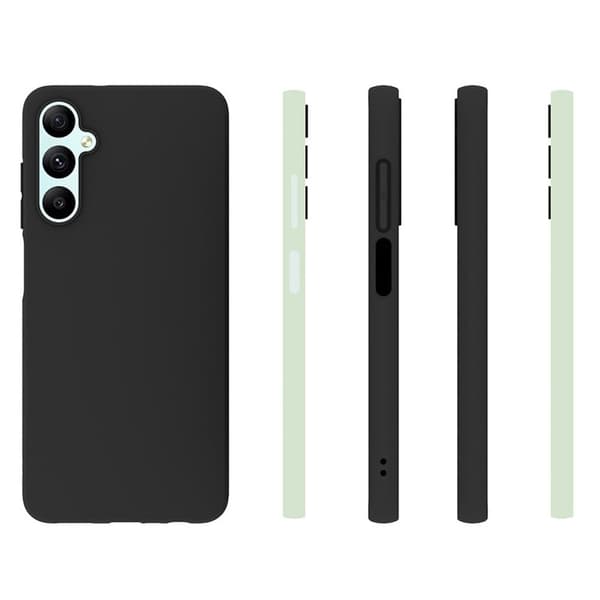 Mykt og matt deksel for Samsung Galaxy A05s Black