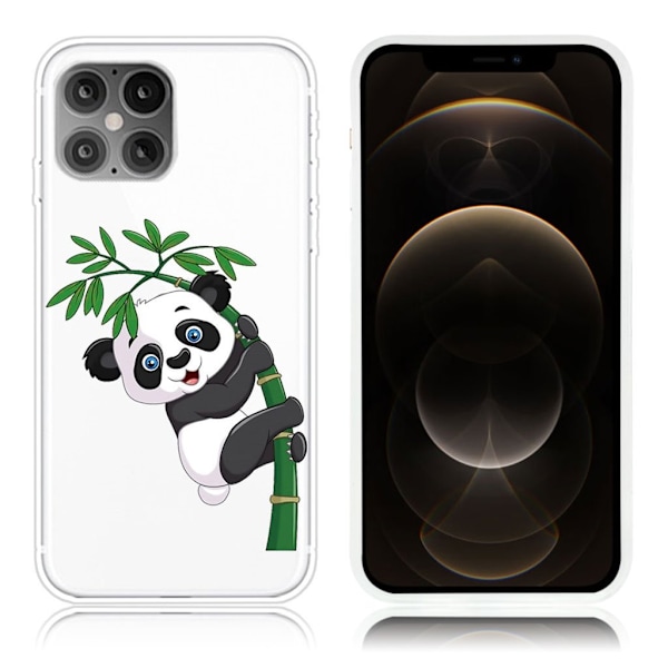 Deco iPhone 12 Pro & iPhone 12 cover - Hvid White