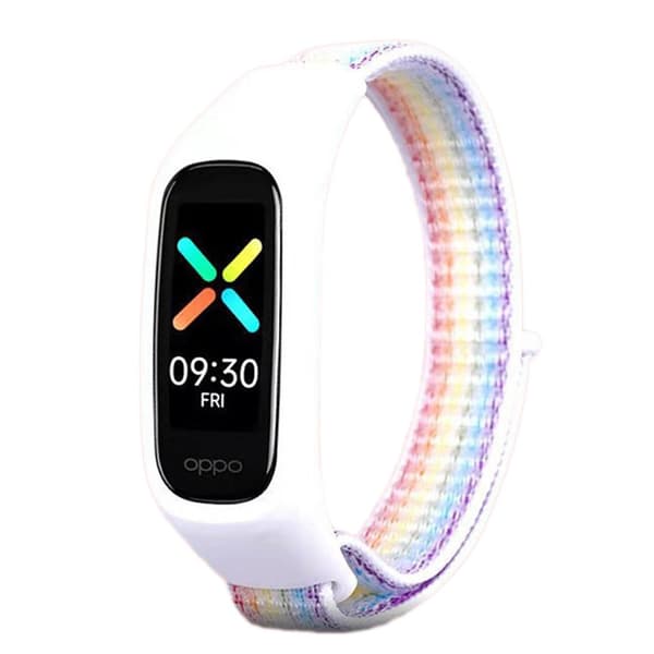 Oppo Band Style nylon kellonauha - Monivärinen Multicolor