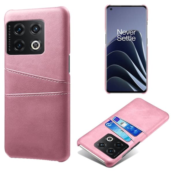 Dual Card Etui OnePlus 10 Pro - Rose Gull Pink