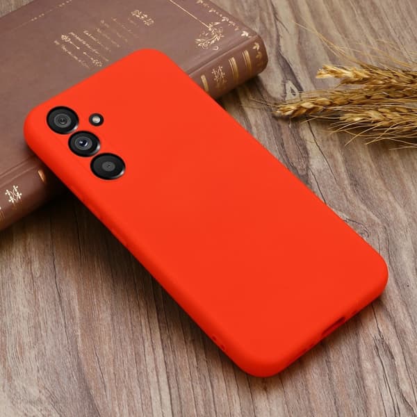 Matte Liquid Samsung Galaxy A54 silikone cover - Rød Red
