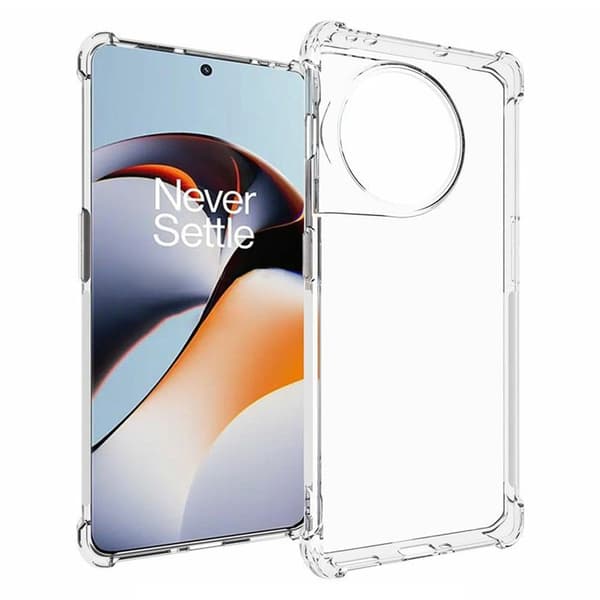 Lux-Case Airbag-deksel for OnePlus 11R / Ace 2 Transparent