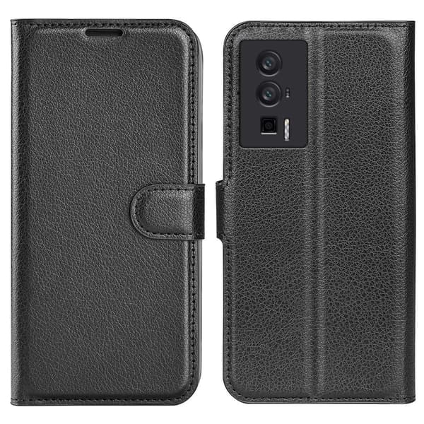 Classic Xiaomi Redmi K60 / K60 Pro Flippetui - Svart Black