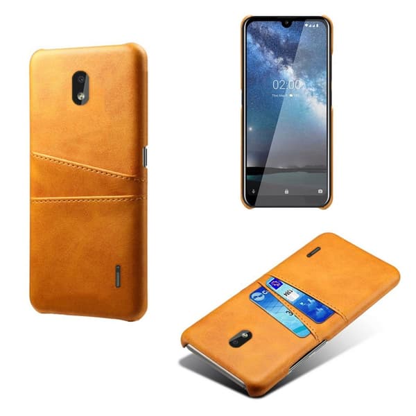 Dual Card Nokia 2.2 cover - Orange Orange