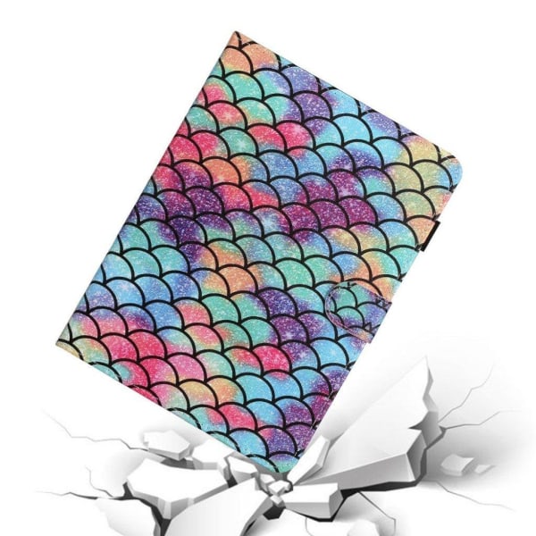 iPad 10.2 (2019) / Air (2019) cool pattern leather flip case - F Multicolor