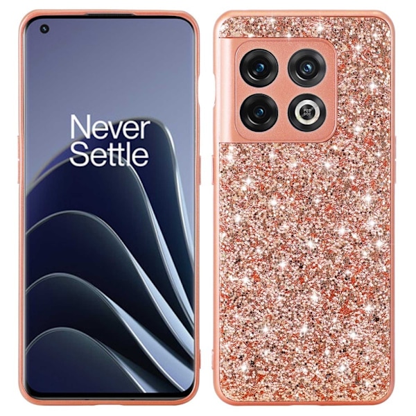 Glitter OnePlus 10 Pro skal - Rosa Rosa