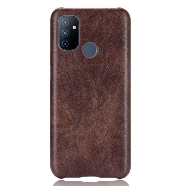 Croco OnePlus Nord N100 kotelot - Ruskea Brown