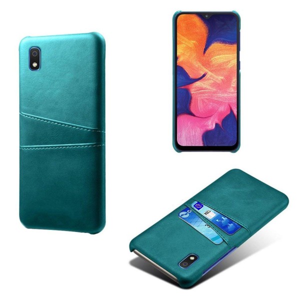 Samsung Galaxy A10e skal med korthållare - Blå Blå