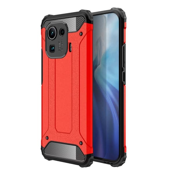 Armour Guard Etui Xiaomi Mi 11 Pro - Rød Red