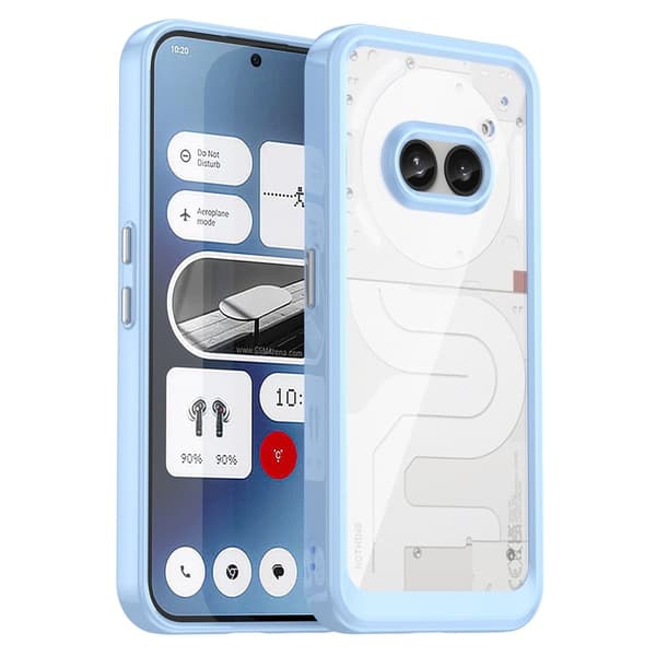 Nothing Phone (2a) smart akryl cover - Blå Blue