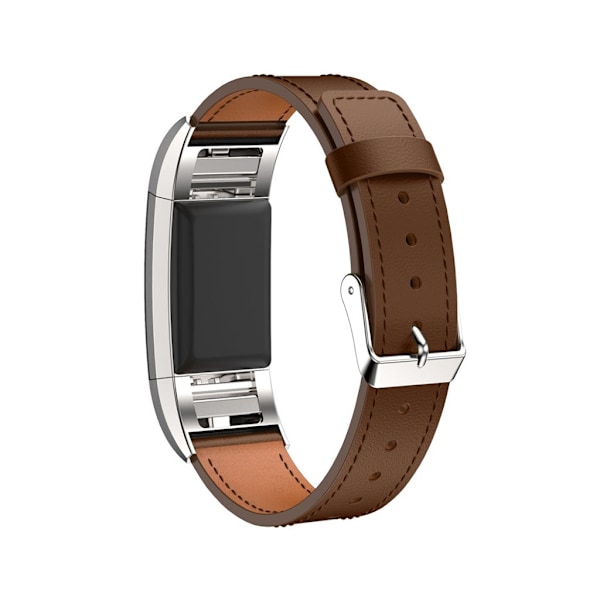 Fitbit Charge 2 erstatningsarmbånd - Brun Brown