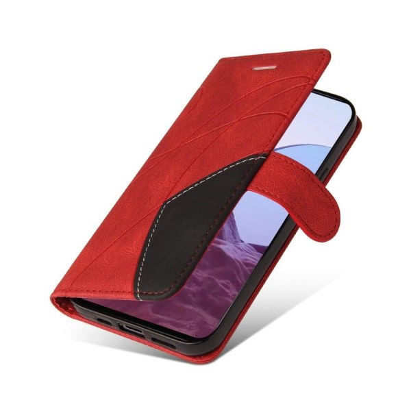 Tekstureret OnePlus Nord N20 5G læderetui med rem - Rød Red