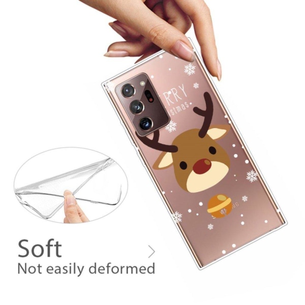 Christmas Samsung Galaxy Note 20 Ultra case - Elk Brown