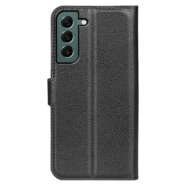 Klassisk Samsung Galaxy S23 Plus Flip Etui - Sort Black