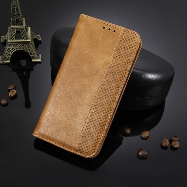 Bofink Vintage Asus Zenfone 8 Lær Etui - Brun Brown