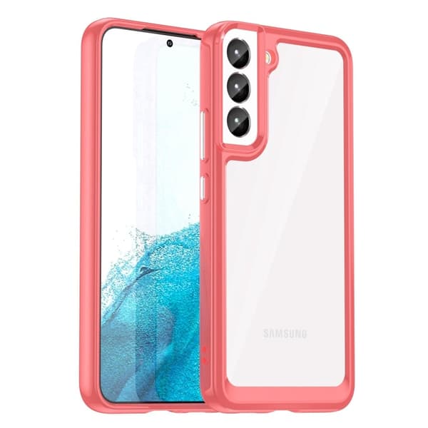 Samsung Galaxy S23 Plus älykäs akryylikansi - Punainen Red