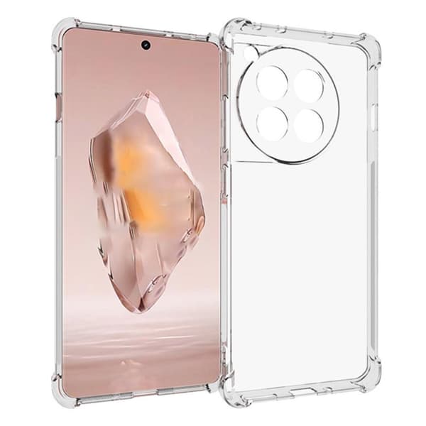Lux-Case Airbag OnePlus 12R / OnePlus Ace 3 cover Transparent