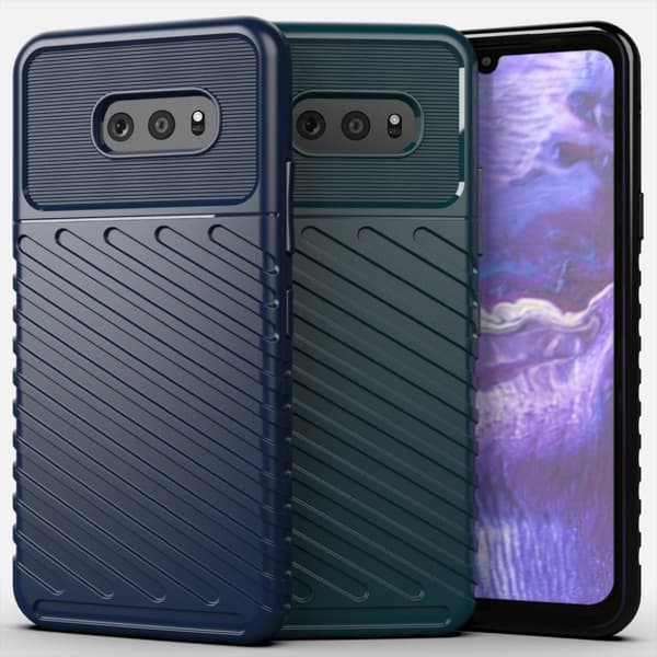 Thunder LG G8X ThinQ etui - Sort Black