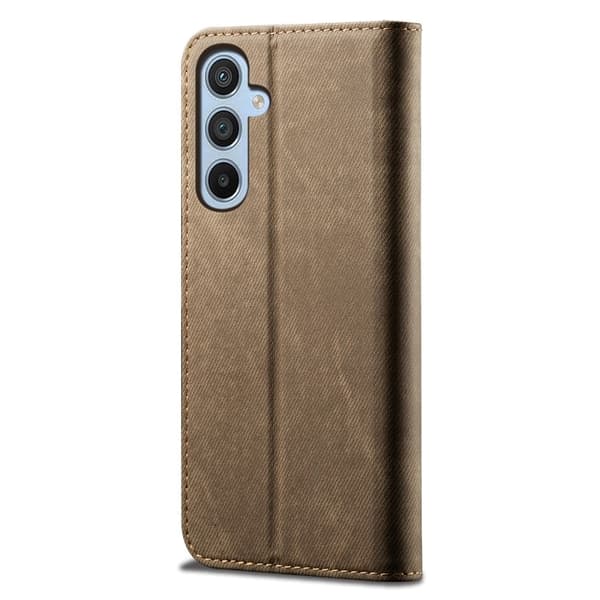 Jeans Samsung Galaxy M34 fodral - Brun Brun