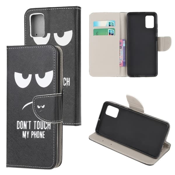 Wonderland Xiaomi Redmi Note 10S / Note 10 Flippetui - øyne Black