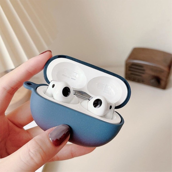 Huawei FreeBuds Pro 2 kaltevuus värikotelo - Harmaa / Violetti Silver grey