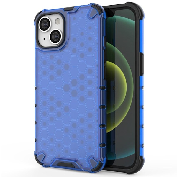Bofink Honeycomb iPhone 14 skal - Blå Blå