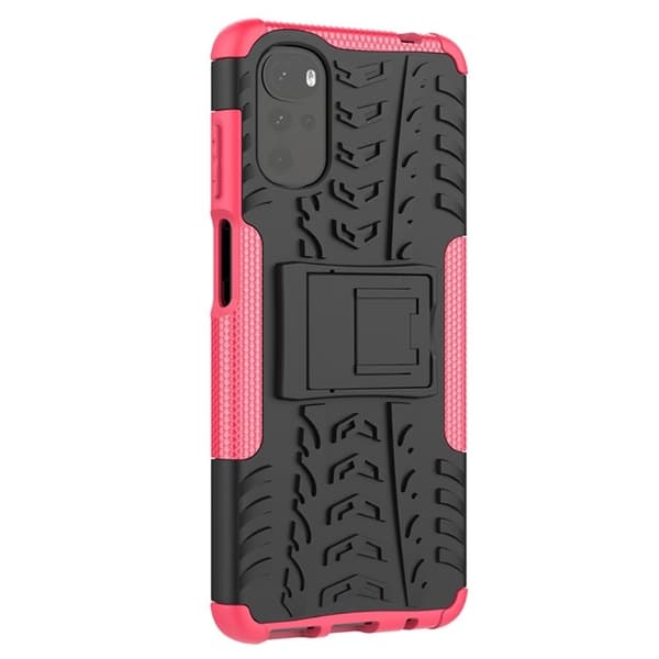 Offroad Motorola Moto G22 deksel - Rose Pink