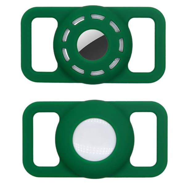 AirTags ontto silikonisuojus - Mustanvihreä Green