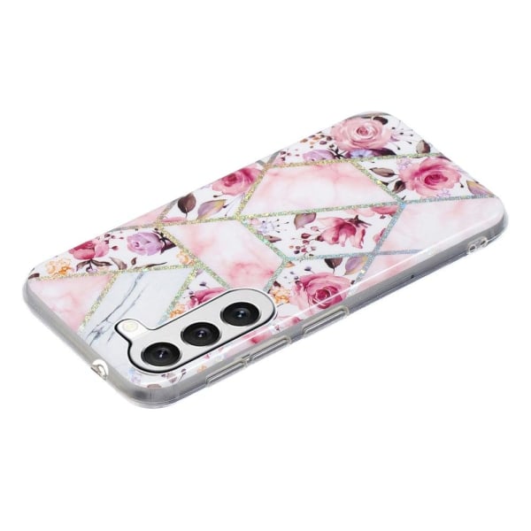 Deco Samsung Galaxy S23 Plus Suojakotelo - Electroplated Rose Pink