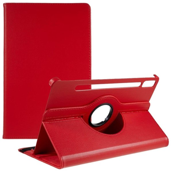 Lenovo Tab P11 Pro (2nd Gen) leather case - Red Röd