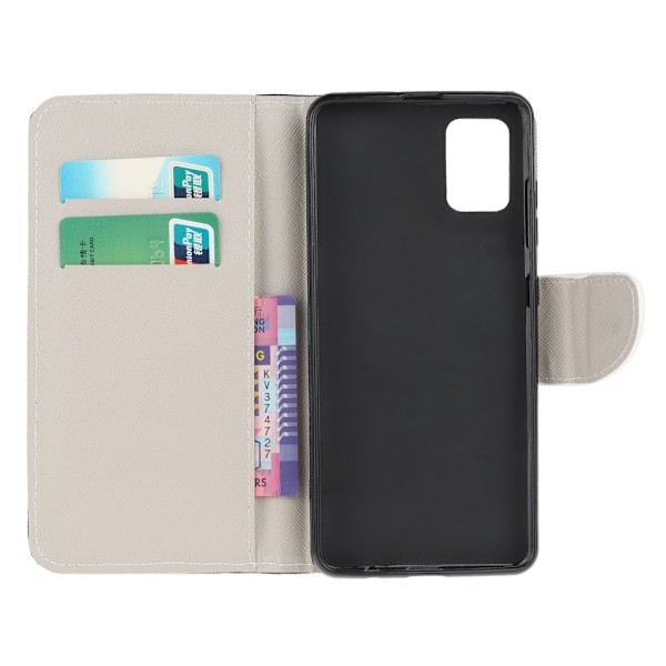 Wonderland Samsung Galaxy A51 flip kotelot - Maastokuvio Multicolor