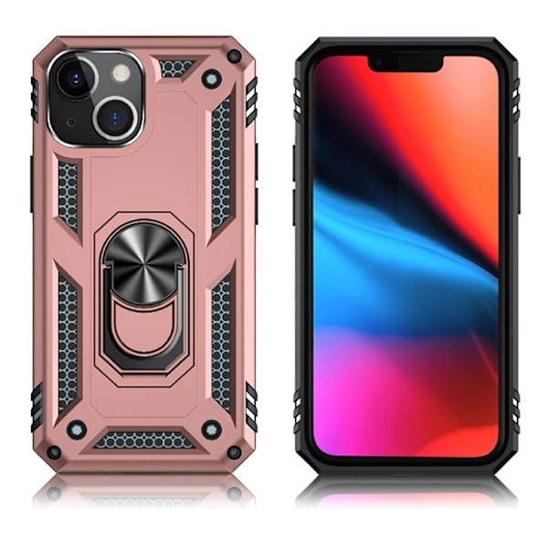 Bofink Combat iPhone 13 Mini deksel - Rose Gull Pink