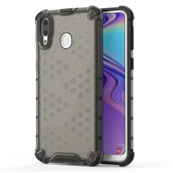 Bofink Honeycomb Samsung Galaxy M20 kuoret - Musta Black