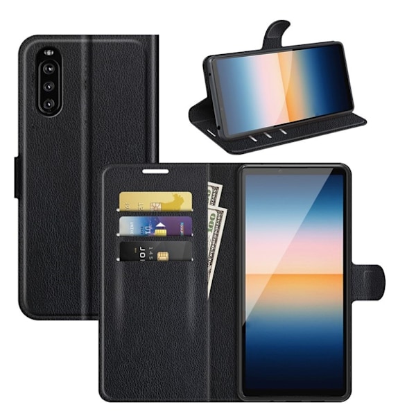 Classic Sony Xperia 10 III Flip Etui - Sort Black