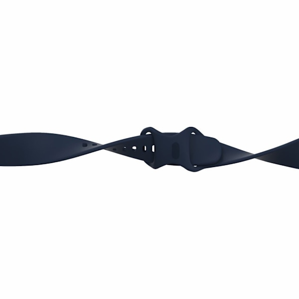 Fitbit Versa 3 / Sense silikon klockarmband - marinblå Size: S Blå