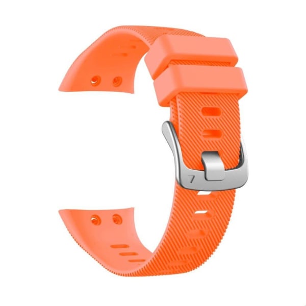 Garmin Forerunner 45S klockarmband med silverspänne i silikon - Orange Orange