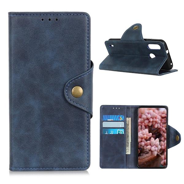 Alpha Motorola Moto E7 Power Flip Etui - Blå Blue